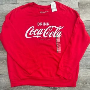 Coca-cola sweatshirt!